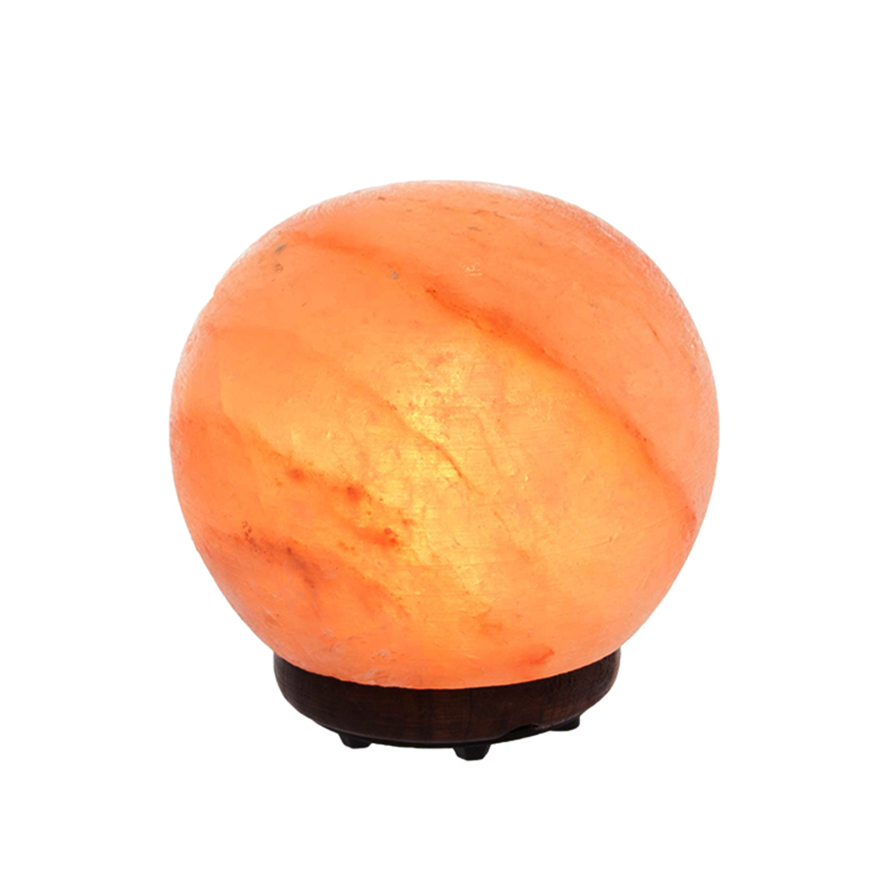 round salt lamp